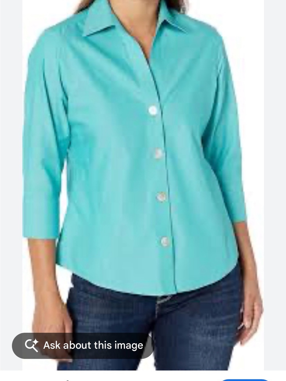Almost new ! Women's Turquoise Foxcroft